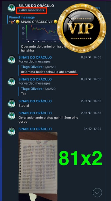 Oráculo Milionário Resultados