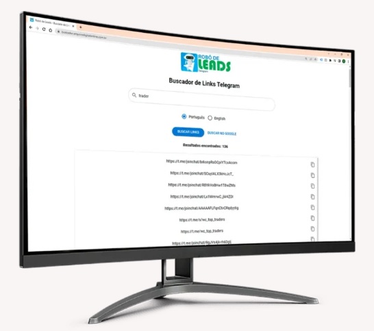 Robô de leads Telegram bônus