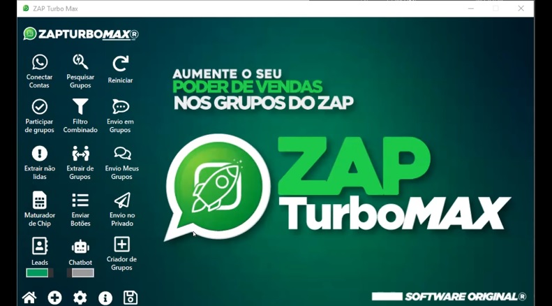 ZapTurboMax - ferramenta de whatsapp.