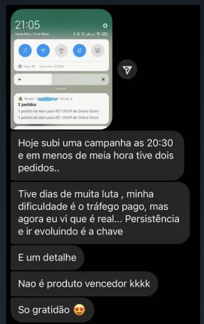 Depoimentos de alunos Comunidade Tráfego do Mineiro.