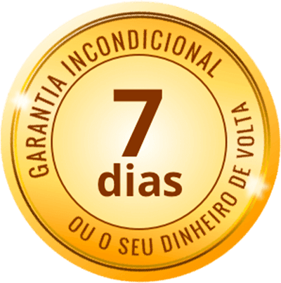 Garantia de 07 dias de Curso Vivendo de Vídeos Curtos.