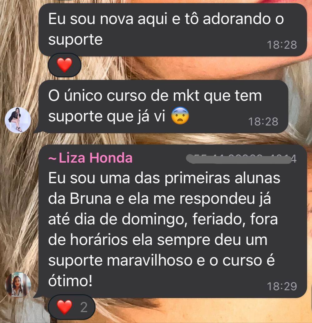 Depoimentos alunas do Método CINTI.