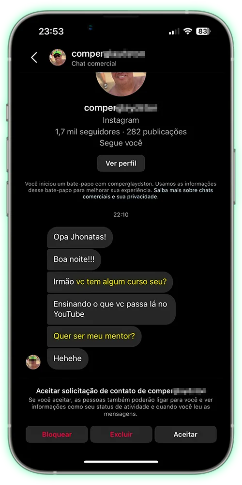 Relatos de alunos do Método CGR.
