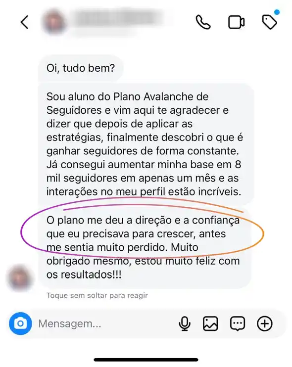 Resultados Plano Avalanche De Seguidores...