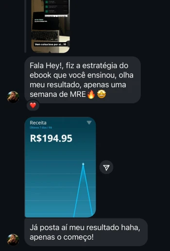 SPV - Sua Primeira Venda. depoimentos.