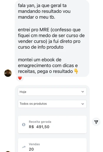 SPV - Sua Primeira Venda. depoimentos.