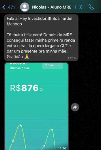 SPV - Sua Primeira Venda. depoimentos.